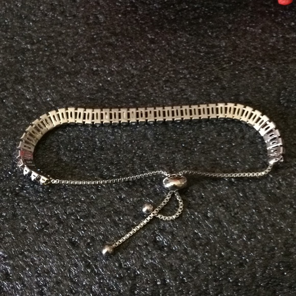 Multi stone sterling bracelet - Picture 3 of 4